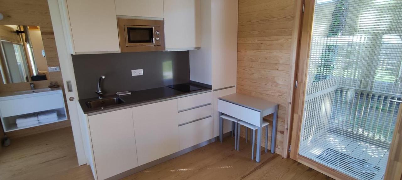 Cabanas Narea Laxe Kültér fotó