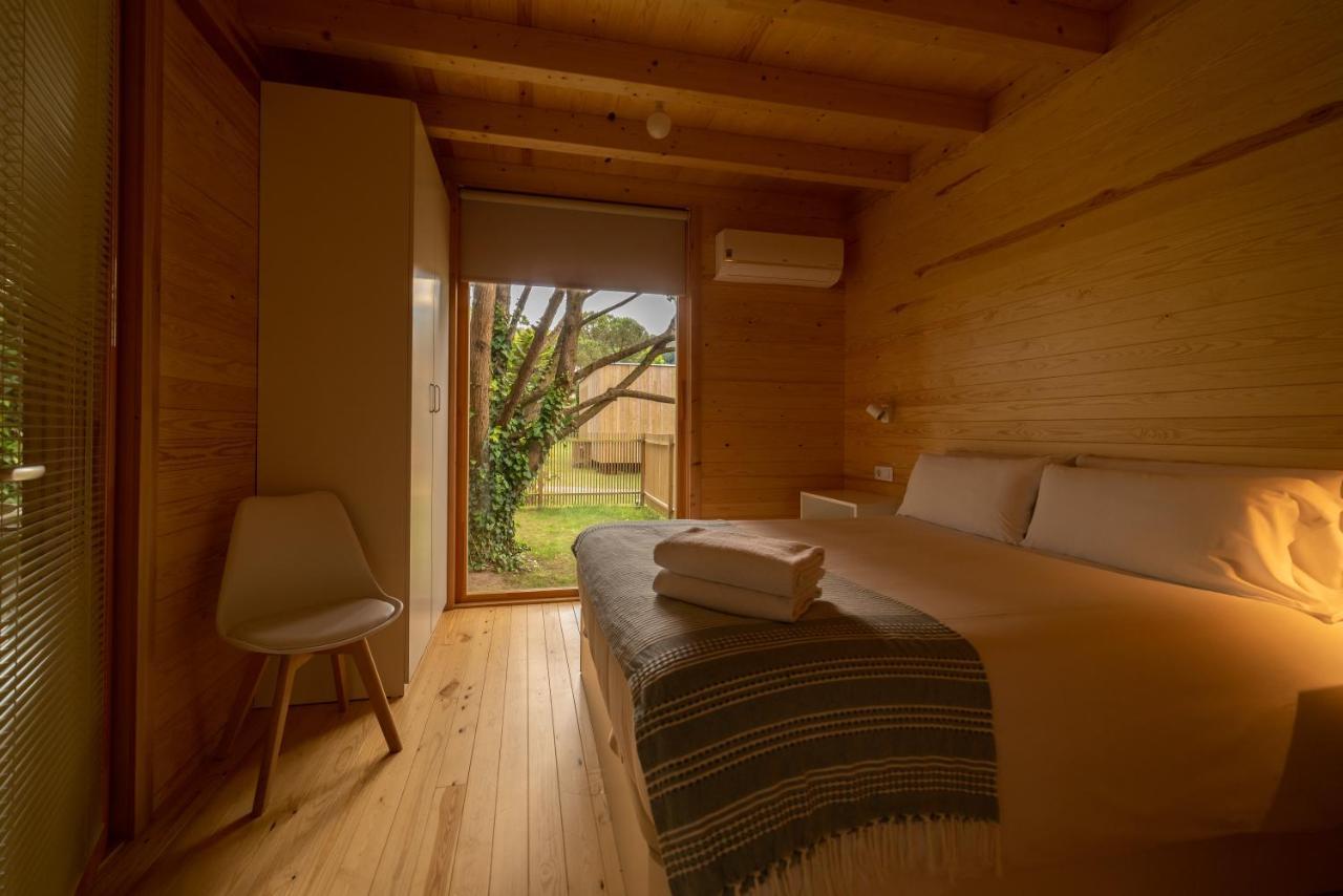 Cabanas Narea Laxe Kültér fotó