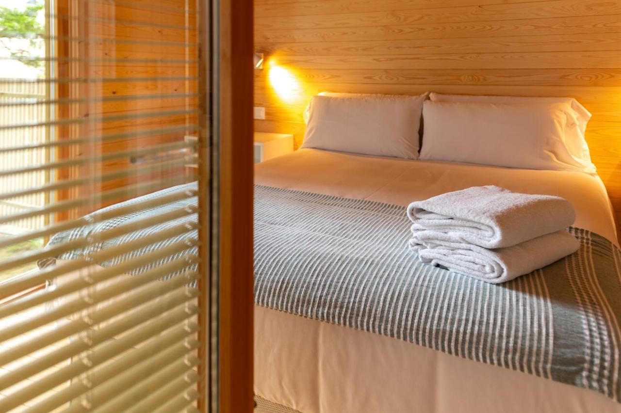 Cabanas Narea Laxe Kültér fotó