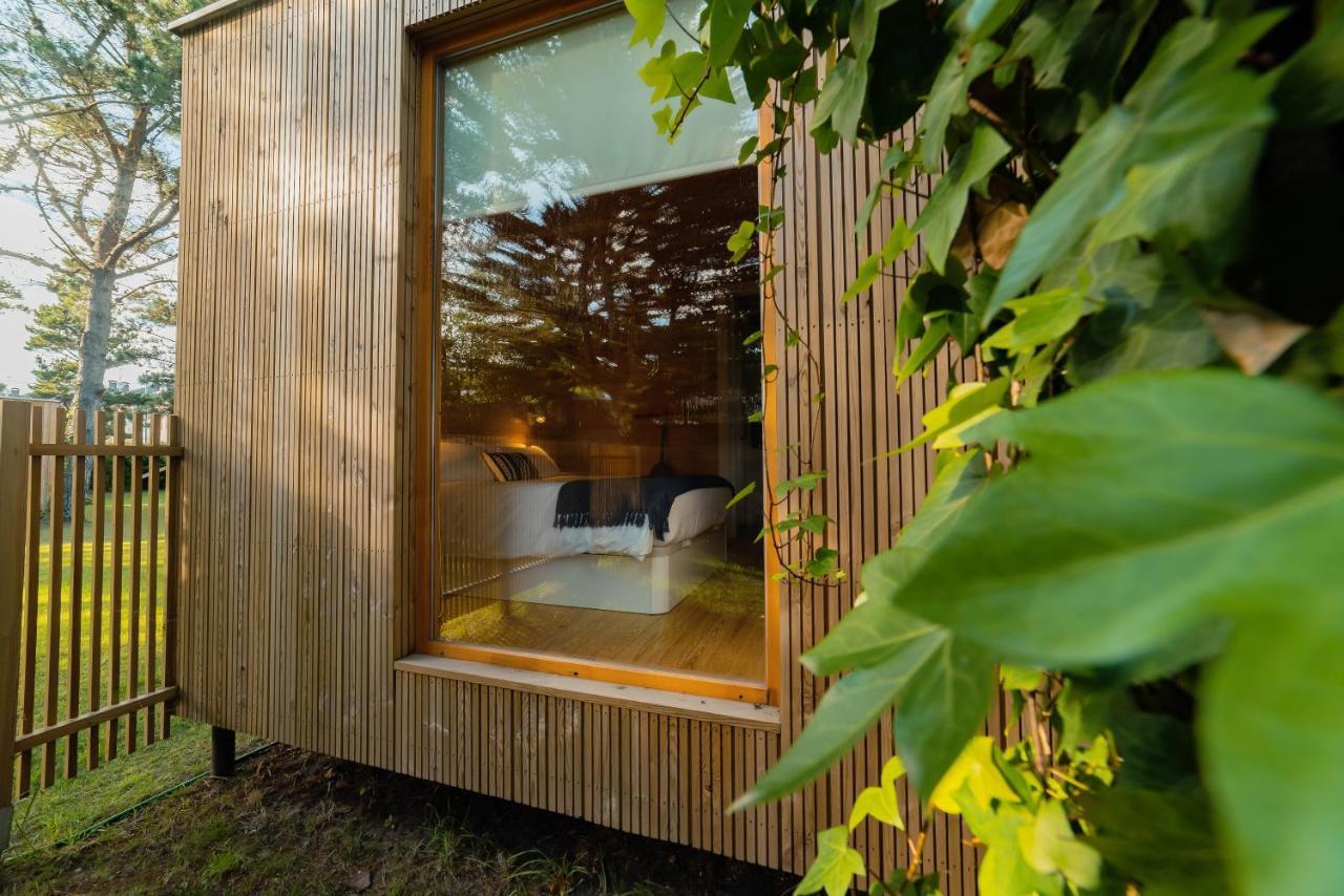 Cabanas Narea Laxe Kültér fotó