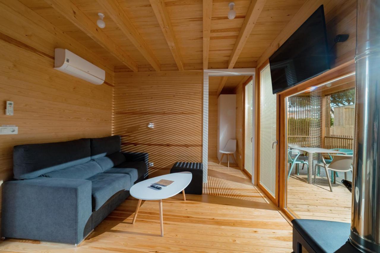 Cabanas Narea Laxe Kültér fotó