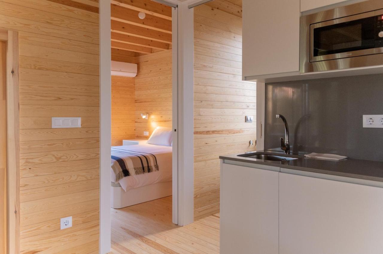 Cabanas Narea Laxe Kültér fotó