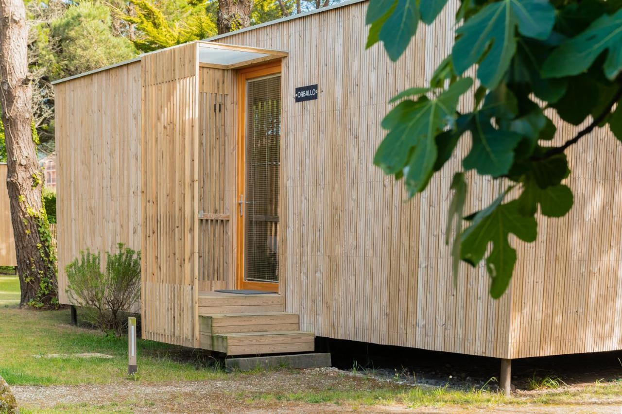 Cabanas Narea Laxe Kültér fotó