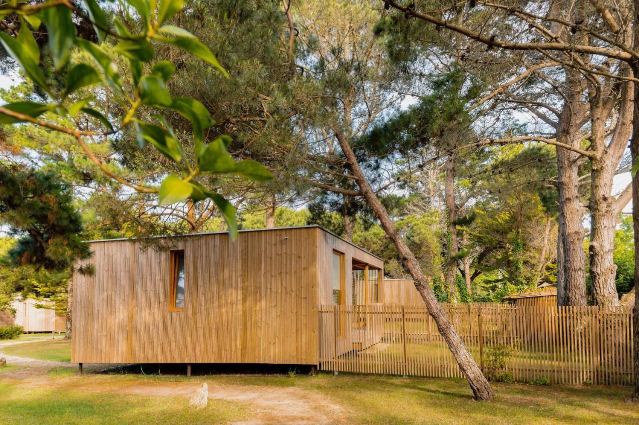 Cabanas Narea Laxe Kültér fotó